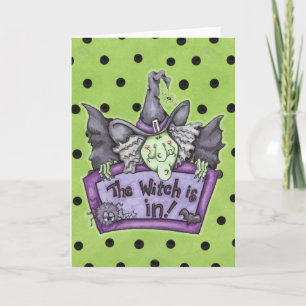 Witch Is In - Greeting Card