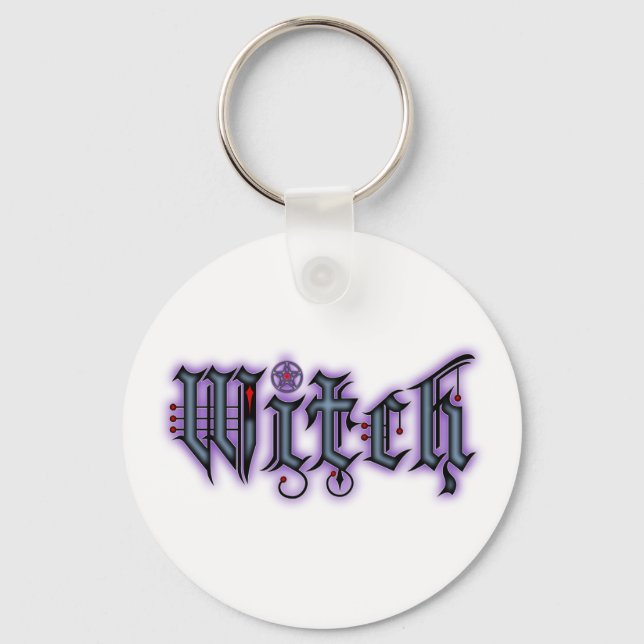 Witch Key Ring (Front)