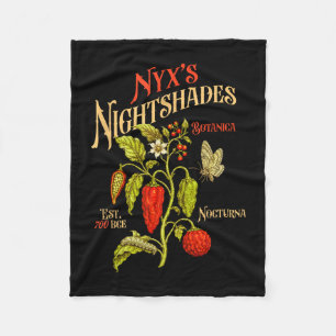 Witch lover witchy wicca witchy dark academia fleece blanket