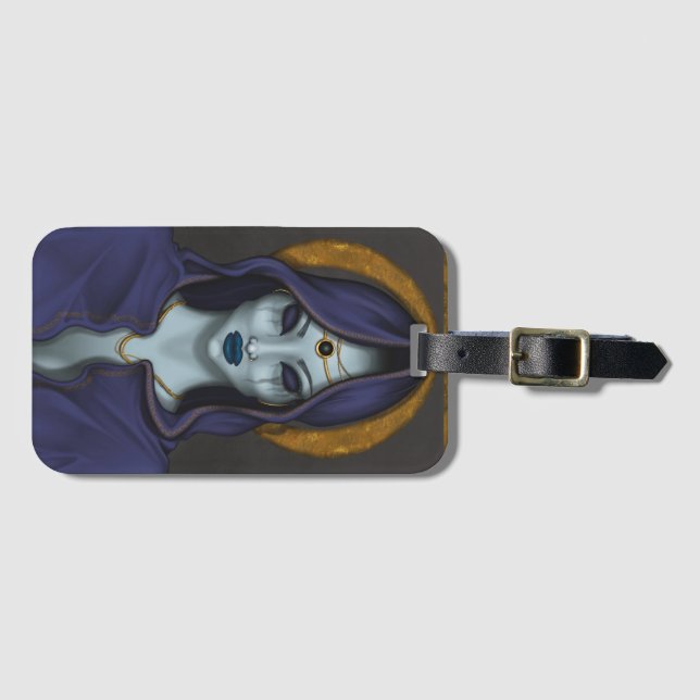 witch luggage tag (Front Horizontal)