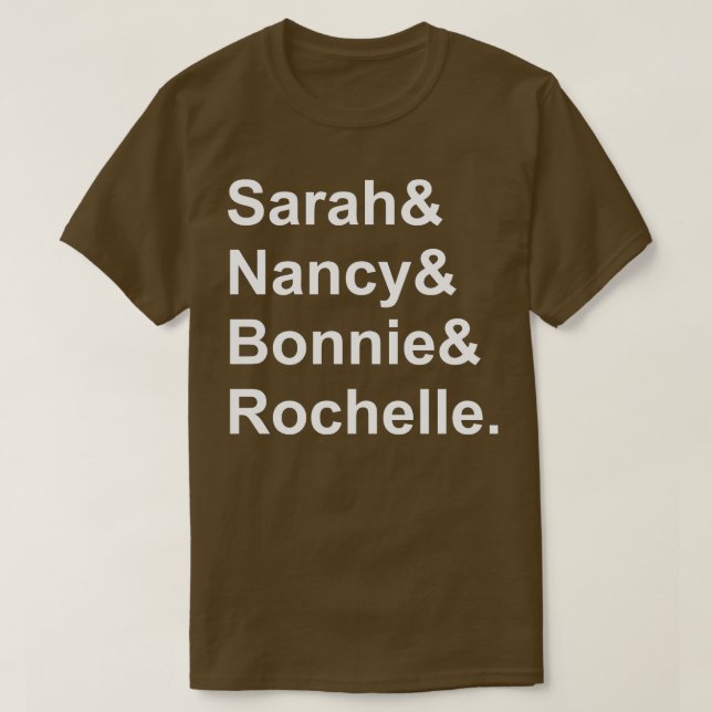 Witch Names T-Shirt (Design Front)