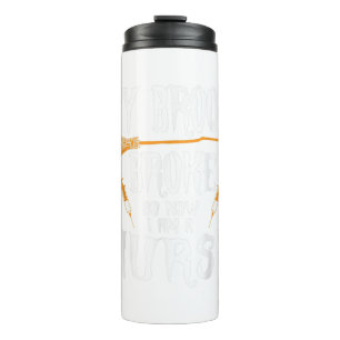 Witch Nurse Funny Saying Costume Easy Halloween Gi Thermal Tumbler