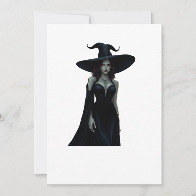 Witch of the Night Invitation (Front)