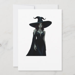 Witch of the Night Invitation