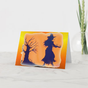Witch Oil Greeting Card