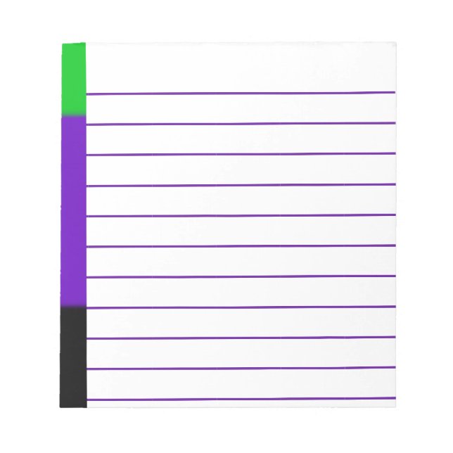 Witch Ombre Notepad (Front)