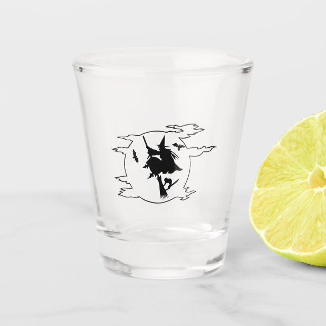 WITCH ON SHOT GLASS (Front)