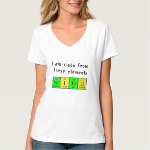 Witch periodic table name shirt