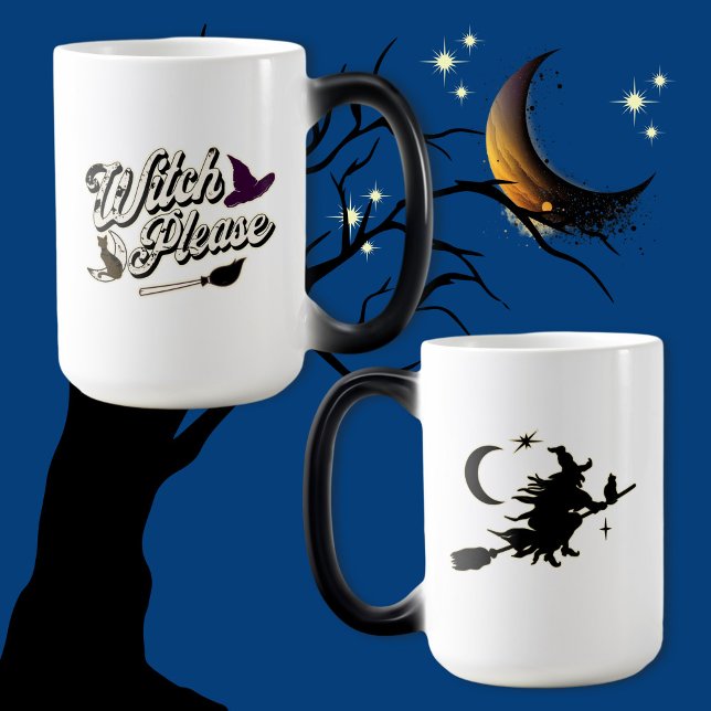 Witch Please | Funny Halloween Quote Magic Mug (Creator Uploaded)