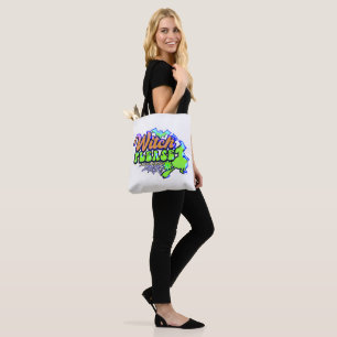 WITCH PLEASE funny halloween Tote Bag