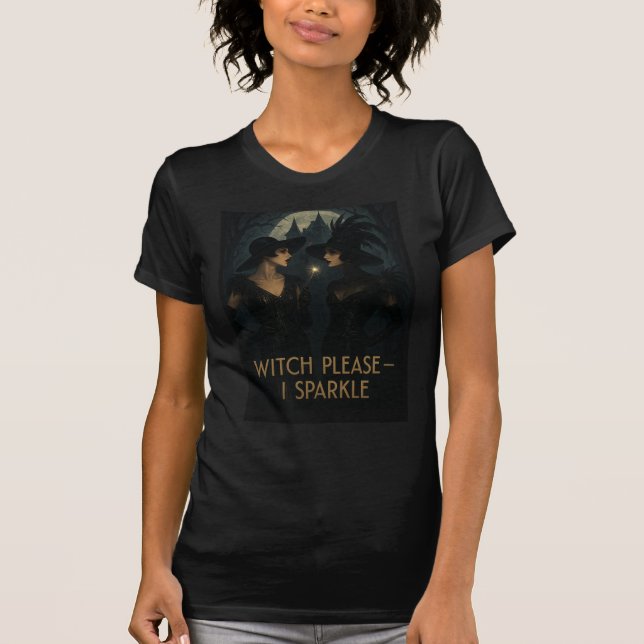 Witch Please Short  Sleeve T-shirt (Front)