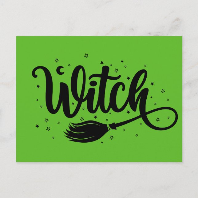 Witch Postcard (Front)