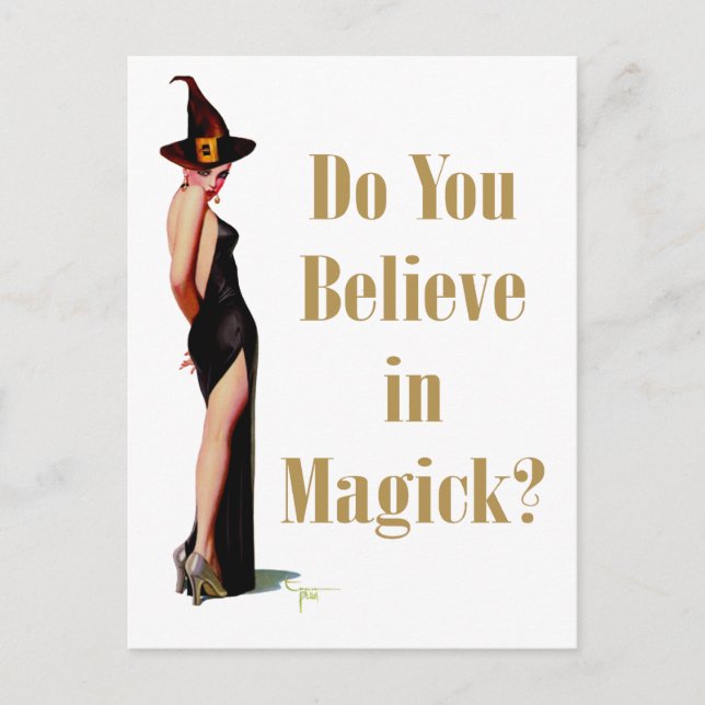 Witch Postcard (Front)