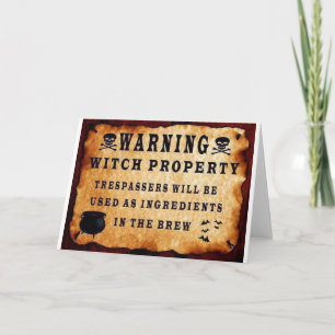 Witch Property Card