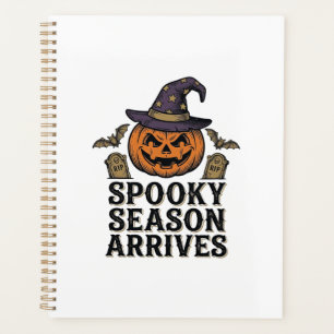 Witch Pumpkin Halloween Vintage Engraving Shirt De Planner