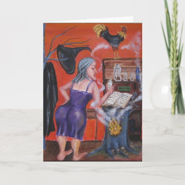 Witch recipe card (Front)