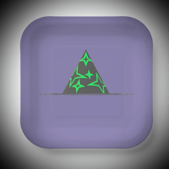 Witch’s Hat Paper Plates  (Creator Uploaded)