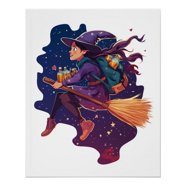 Witch�s Potion Delivery Poster (Front)
