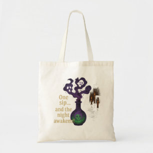 Witch’s Potion One Sip and the Night Awak Tote Bag