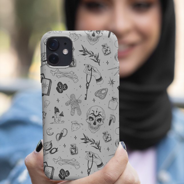 Witch’s Ritual Pattern iPhone 16 Case (Creator Uploaded)