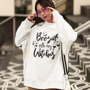 Witch Shirt Boozin With My Witches T-Shirt