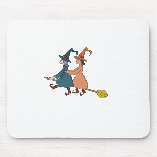 Witch Sisters Mouse Pad (Front)