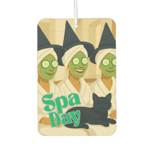 Witch Spa Day Funny Humour Car Air Freshener