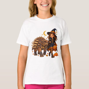 Witch & Spicomellus Halloween T-Shirt