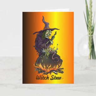 Witch Stew Greeting Card