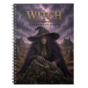 Witch Thornwood Heath Dark Cinema Notebook