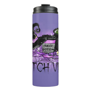 Witch Vibes - Spooky Halloween Coffee Thermal Tumbler