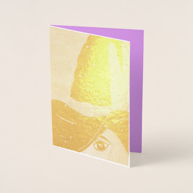 Witch Way to Halloween Foil Card (Front)