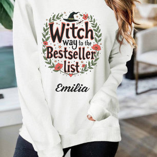 Witch Way To The Bestseller List Custom Halloween T-Shirt