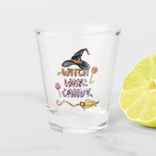 Witch Way to the Candy – Fun Halloween Shot Glass