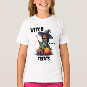 Witch way to Treats! Halloween T-Shirt