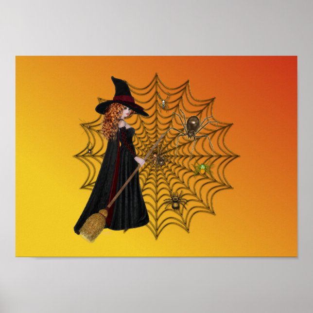 Witch & Web Poster (Front)