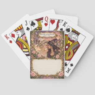 Witch Wedding Guest Book Signing Deck Playing Cards