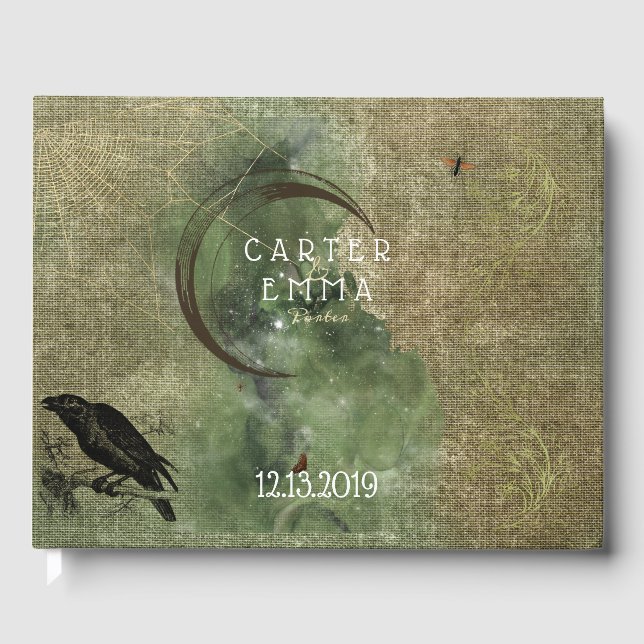 Witch Wicca Spells and Webs Guest Book (Front)