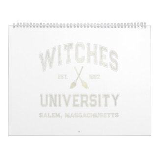 Witch Witches University Salem Massachusetts Wicca Calendar