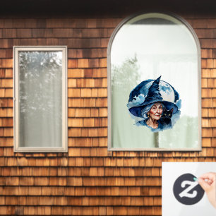 Witch with a Cat - Wicca Halloween 1