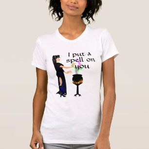 Witch with Magic Pot and quote T-Shirt