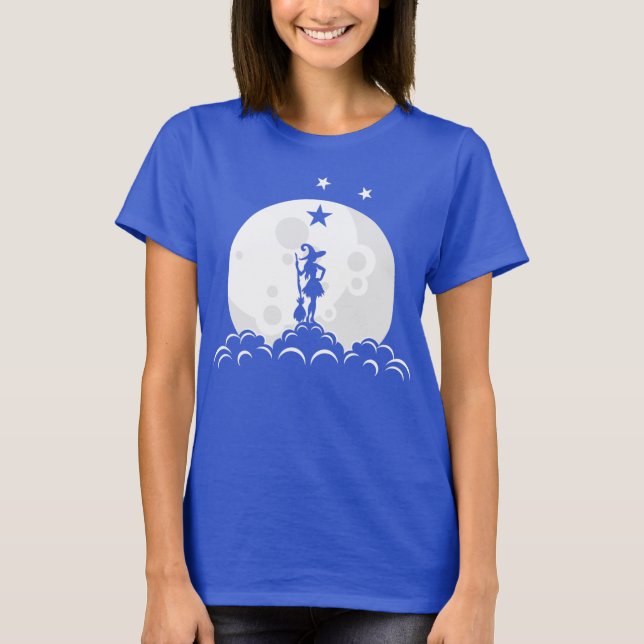 Witch with Moon T-Shirt (Front)