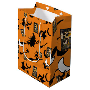 Witch wizard blackcat moon bloomstick medium gift bag