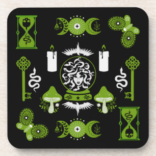 Witchcore Aesthetic Decor Coaster