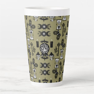 Witchcore Aesthetic Decor Latte Mug