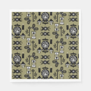 Witchcore Aesthetic Decor Napkin