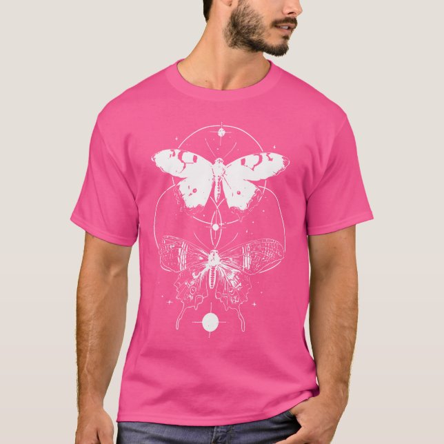 Witchcore Lepidoptera Butterfly Moth Insect Astron T-Shirt (Front)