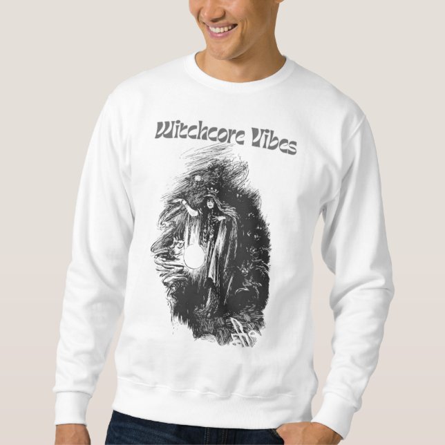 Witchcore Vibes Shirt – Cosy Magical Witch  (Front)