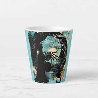 Witchcraf and Wizardry , Halloween Scary Latte Mug