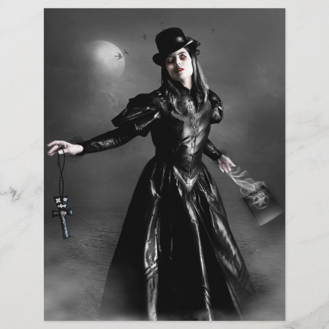 Witchcraft Customisable Halloween Flyers (Front)